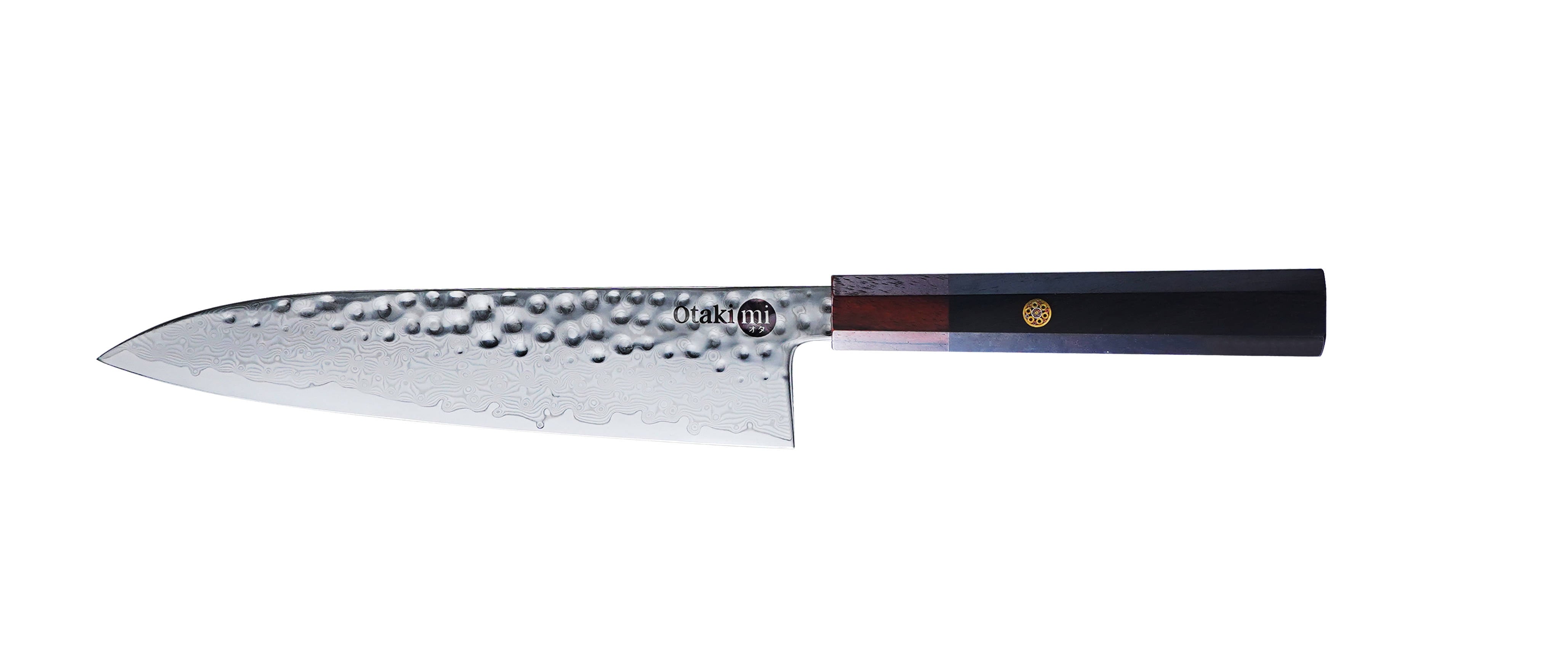 Gyuto Damascus Chef's Knife - Bunka - 21 cm Blade