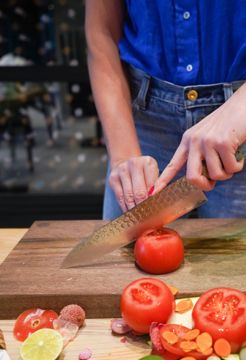 Gyuto Damascus Chef's Knife - Sakai - 20 cm Blade